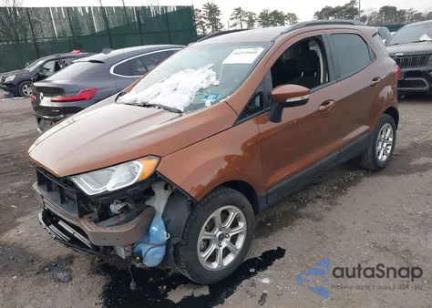 2018 Ford Ecosport Se из США, поврежденный, VIN MAJ3P1TE8JC249285